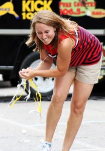 egg toss photo